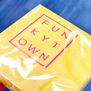 Funkytown Cocktail Napkins - Yellow 3-Ply