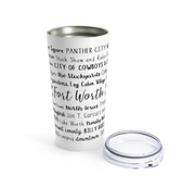 Fort Worth Everything Tumbler - Black