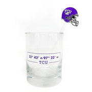 TCU Helmet Acrylic Stir Sticks