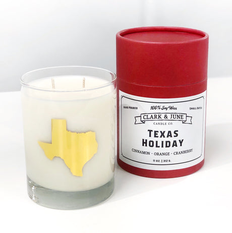 Texas Holiday Cocktail Candle