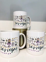Las Vegas Map Mug
