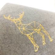 Modern Deer Tweed Cocktail Napkins