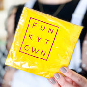 Funkytown Cocktail Napkins - Yellow 3-Ply