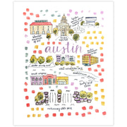 Austin Map Print