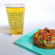 Fort Worth Streets Pint Glass