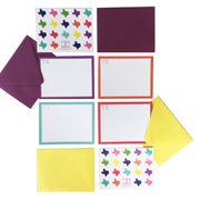 Texas Colors Flat Note Card Set