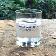 TCU Coordinates Double Old Fashion Glass