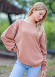 Grateful Heart Cord Pullover