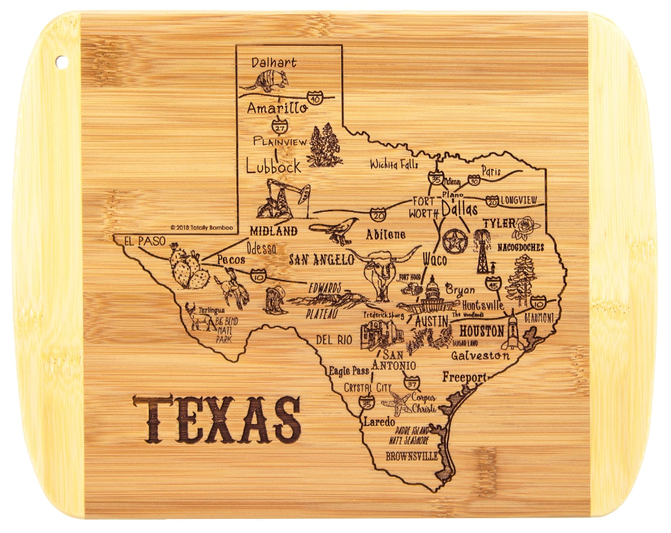 Texas Serving and Cutting Board