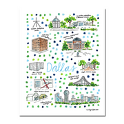 Dallas Map Print
