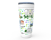 Baton Rouge Map Tumbler