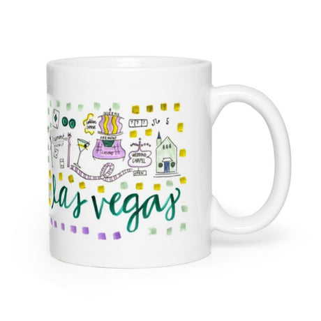 Las Vegas Map Mug